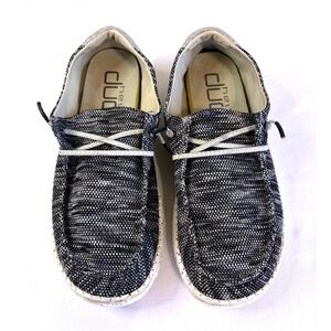 Hey Dude Womens Size 9 Wally Slip Ons Knit Lightweight Comfort Casual No Insoles